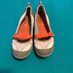 Sperry Top Siders Mary Jane style boat shoes